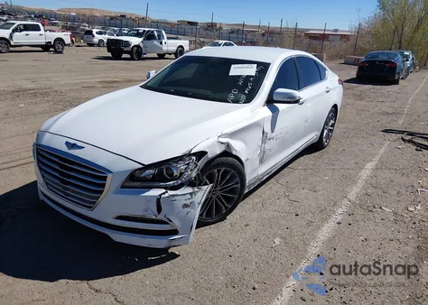 2015 Hyundai Genesis 3.8 из США, поврежденный, VIN KMHGN4JE5FU096917